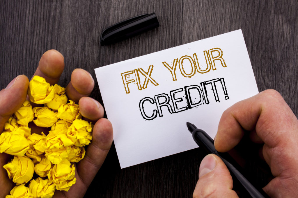 fixing bad credit