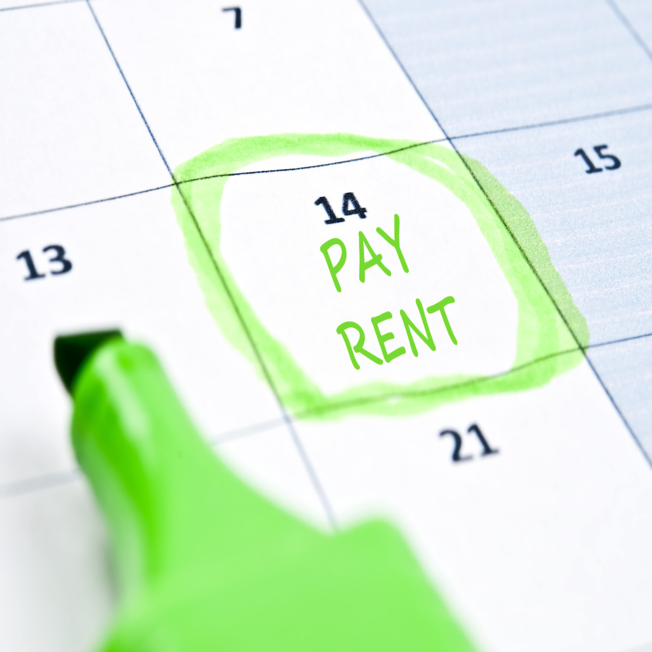 pay rent